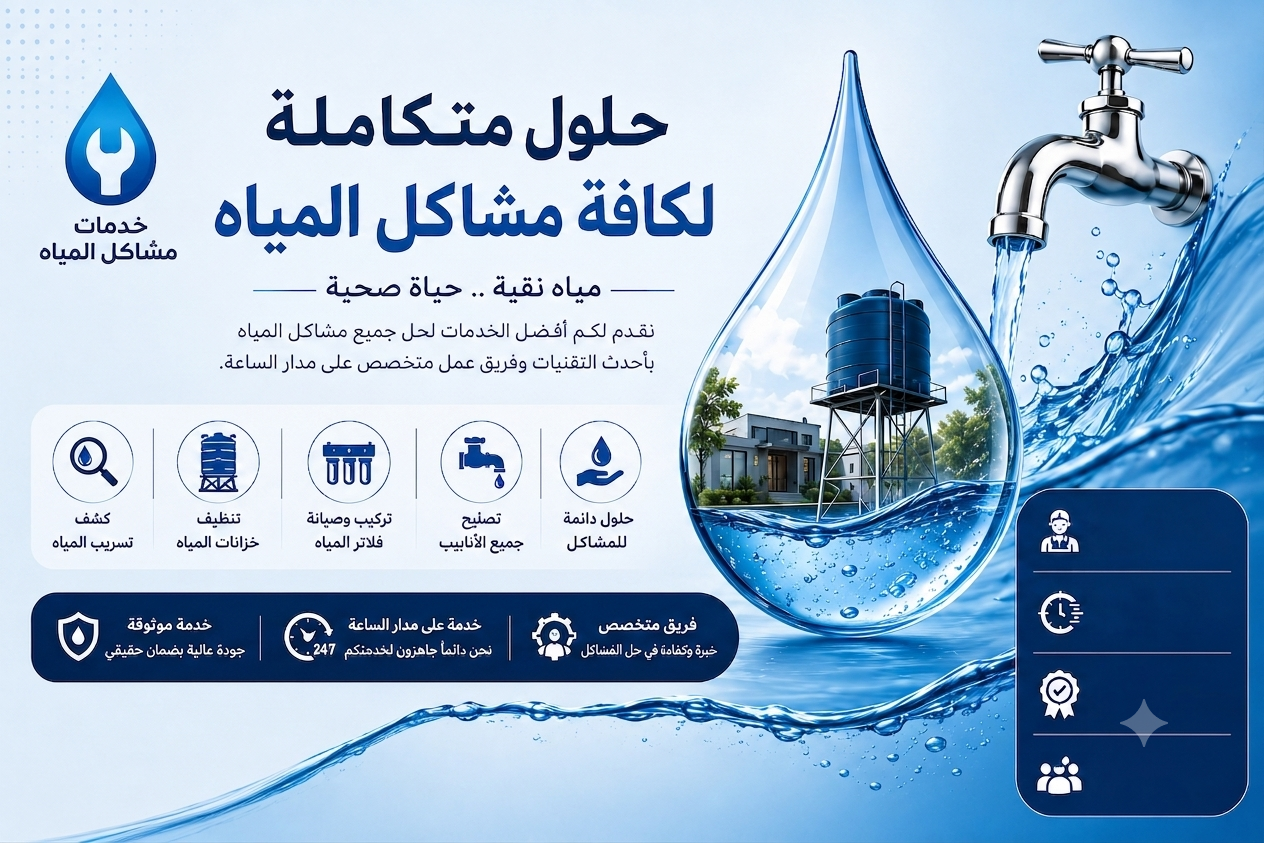 تسرب-المياه-في-المنازل-وكيفية-إص