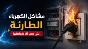 مشاكل الكهرباء الطارئة