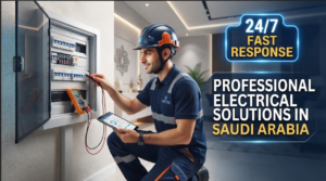 رقم كهربائي طوارئ 24 ساع