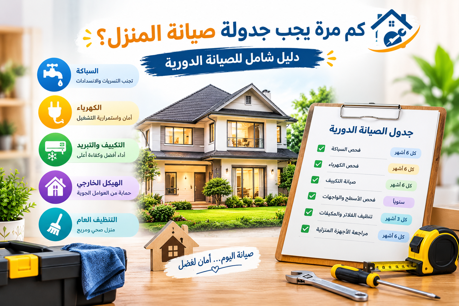 صيانة المنزل